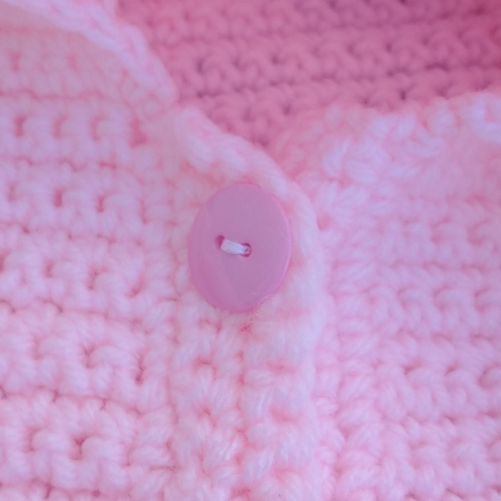 Pink Crochet Handmade Baby Wrap Swaddle - Picture 4 of 6